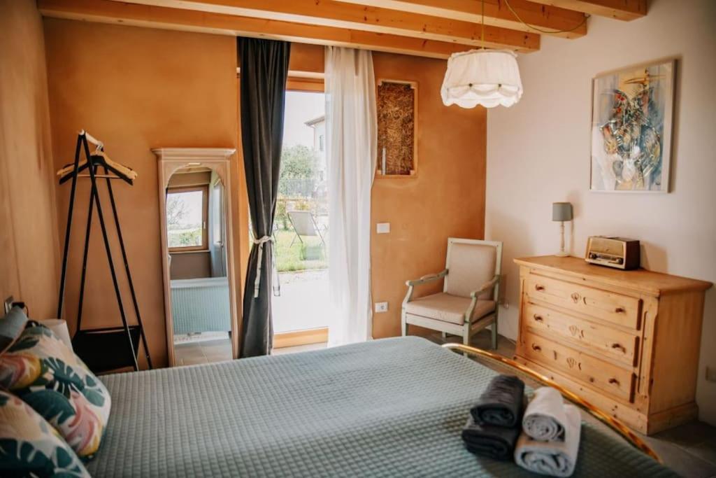 Country Apartment, Near Bardolino And Lazise Calmasino Exteriér fotografie